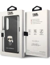 Wholesale Karl Lagerfeld KLHCZFD4IKMSBK Samsung Galaxy Z Fold 4 black book Saffiano Ikonik Metal - KLD1020 - {ean13} - Hurt