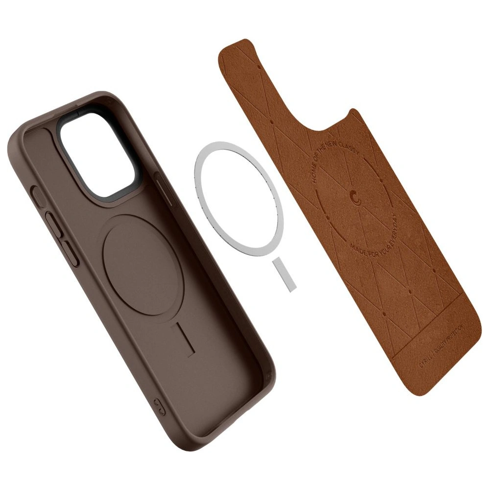 Hurtownia GSM - Etui Spigen Cyrill Kajuk Mag MagSafe Apple iPhone 14 Pro Max Saddle Brown - SPN2460 - {ean13} - Hurt