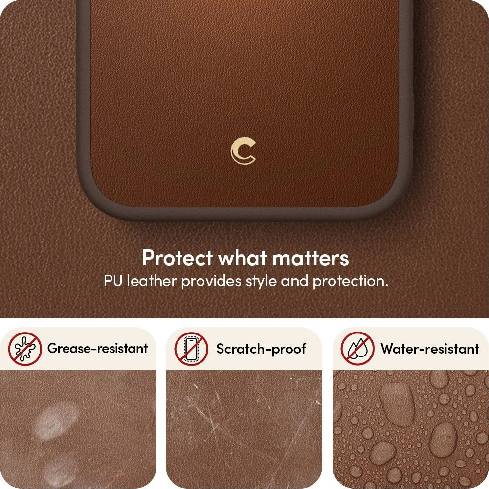 Hurtownia GSM - Etui Spigen Cyrill Kajuk Mag MagSafe Apple iPhone 14 Pro Max Saddle Brown - SPN2460 - {ean13} - Hurt