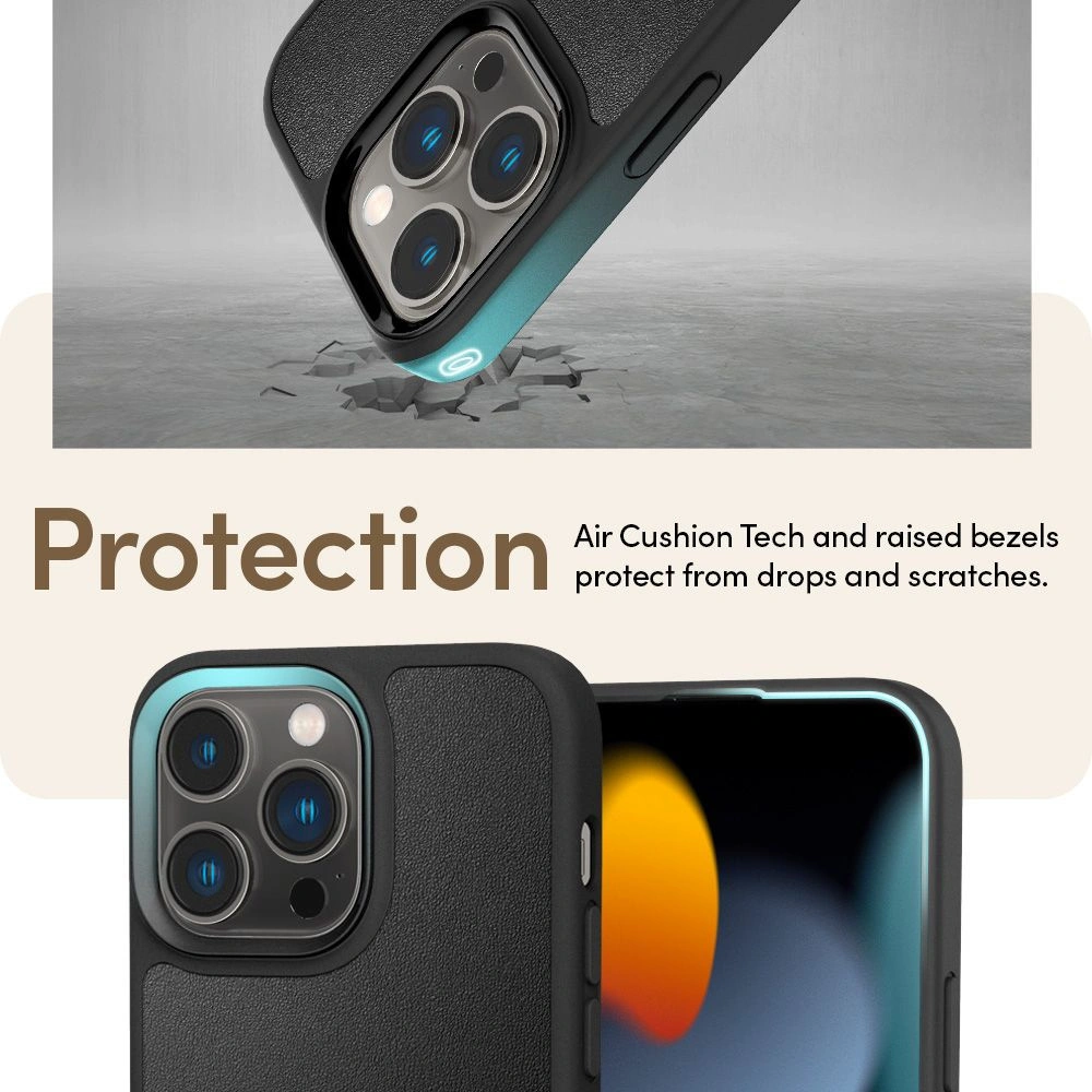 Wholesale Spigen Cyrill Kajuk Mag MagSafe Apple iPhone 14 Pro Black - SPN2461 - {ean13} - Hurt