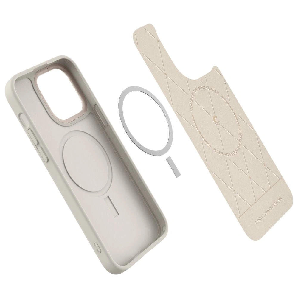 Hurtownia GSM - Etui Spigen Cyrill Kajuk Mag MagSafe Apple iPhone 14 Pro Krém - SPN2462 - {ean13} - Hurt