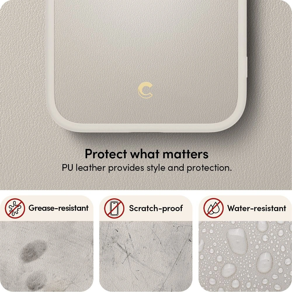 Wholesale Spigen Cyrill Kajuk Mag MagSafe Apple iPhone 14 Pro Cream - SPN2462 - {ean13} - Hurt