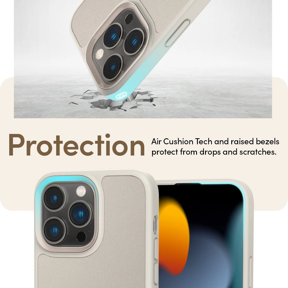 Wholesale Spigen Cyrill Kajuk Mag MagSafe Apple iPhone 14 Pro Cream - SPN2462 - {ean13} - Hurt