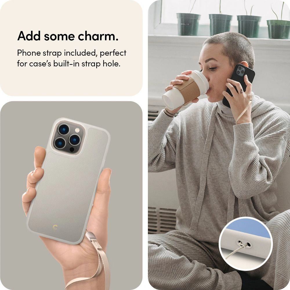 Wholesale Spigen Cyrill Kajuk Mag MagSafe Apple iPhone 14 Pro Cream - SPN2462 - {ean13} - Hurt