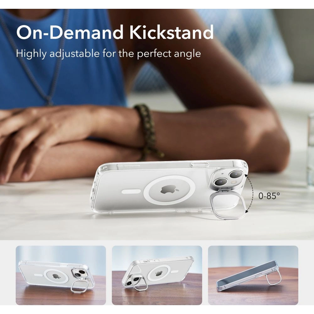 Hurtownia GSM - Etui ESR Classic Kickstand Halolock MagSafe Apple iPhone 14/13 Clear - ESR545 - {ean13} - Hurt