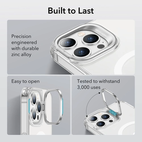 Etui ESR Classic Kickstand Halolock MagSafe Apple iPhone 14 Pro Clear