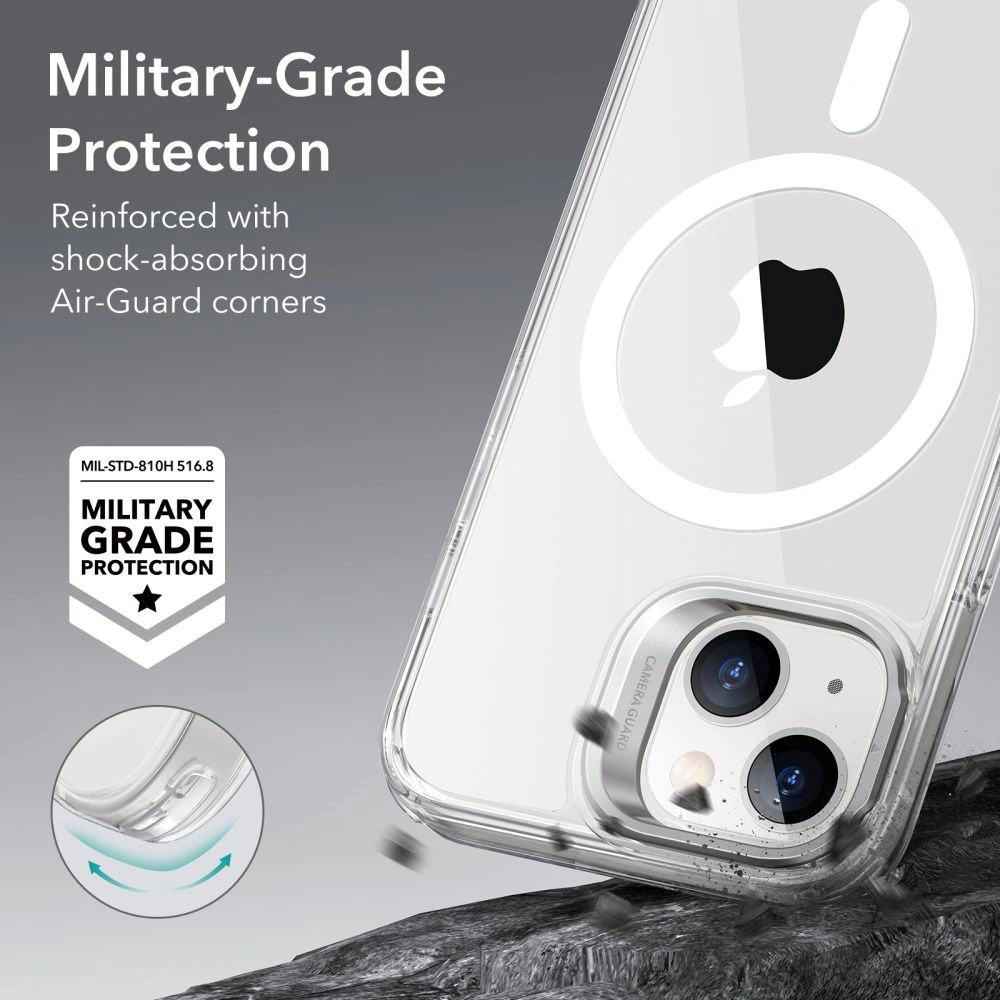 Hurtownia GSM - Etui ESR Classic Kickstand Halolock MagSafe Apple iPhone 14 Plus / 15 Plus Transparent - ESR547 - {ean13} - Hurt