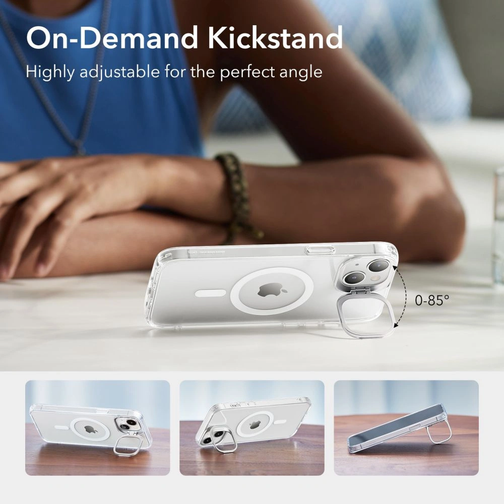 Hurtownia GSM - Case ESR Classic Kickstand Halolock MagSafe Apple iPhone 14 Plus / 15 Plus Clear - ESR547 - {ean13} - Hurt