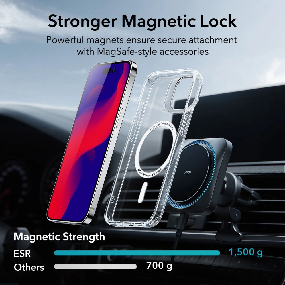 Hurtownia GSM - Etui ESR Classic Kickstand Halolock MagSafe Apple iPhone 14 Pro Max Clear - ESR548 - {ean13} - Hurt