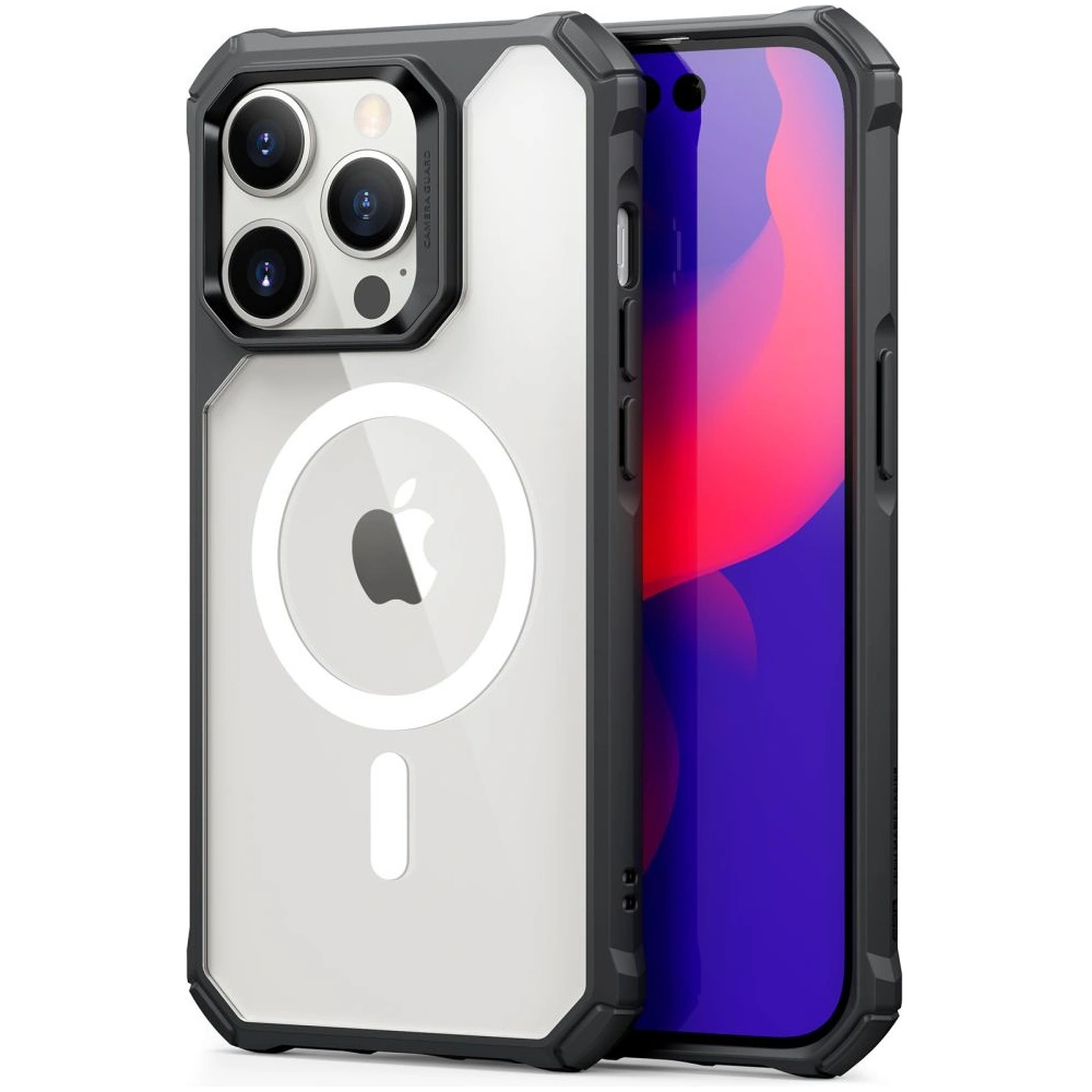 Hurtownia GSM - Etui ESR Air Armor Halolock MagSafe Apple iPhone 14 Pro Clear/Black - ESR549 - {ean13} - Hurt