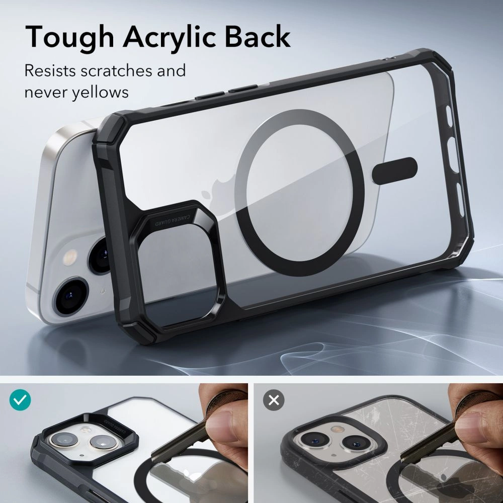 Hurtownia GSM - Etui ESR Air Armor Halolock MagSafe Apple iPhone 14 Pro Clear/Black - ESR549 - {ean13} - Hurt