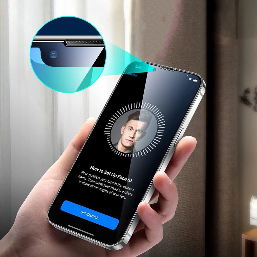 Hurtownia GSM - Edzett üveg ESR kijelzővédő Apple iPhone 14 Pro átlátszó - ESR551 - {ean13} - Hurt