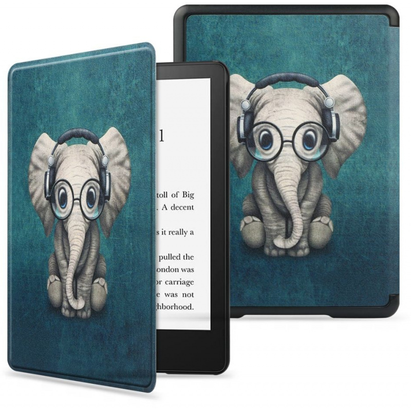 Hurtownia Tech-Protect - 9589046926679 - THP1364 - Etui Tech-protect Smartcase Kindle Paperwhite 5/Signature Edition Happy Elephant - B2B homescreen