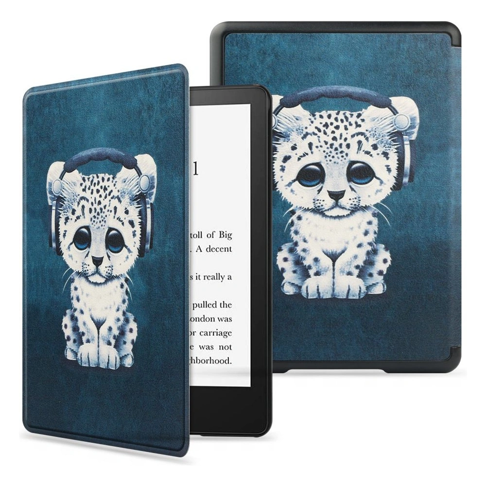Hurtownia GSM - Etui Tech-Protect Smartcase Kindle Paperwhite 5/Signature Edition Szomorú Macska - THP1365 - {ean13} - Hurt