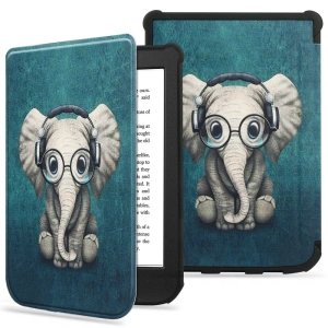 Tech-Protect Smartcase Pocketbook Color/Touch Lux 4/5/HD 3 Happy Elephant