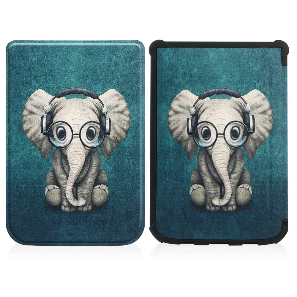 Hurtownia GSM - Etui Tech-Protect Smartcase Pocketbook Color/Touch Lux 4/5/HD 3 Happy Elephant - THP1367 - {ean13} - Hurt