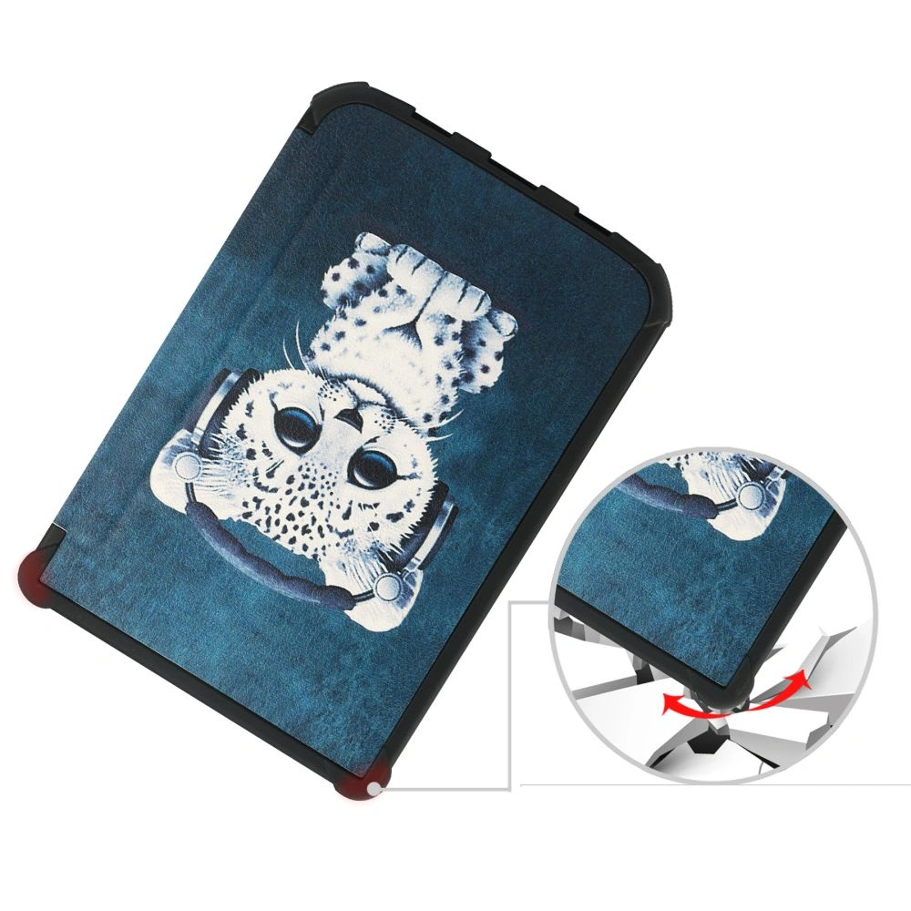 Hurtownia GSM - Etui Tech-Protect Smartcase Pocketbook Szín/Érintés Lux 4/5/HD 3 Szomorú Macska - THP1368 - {ean13} - Hurt