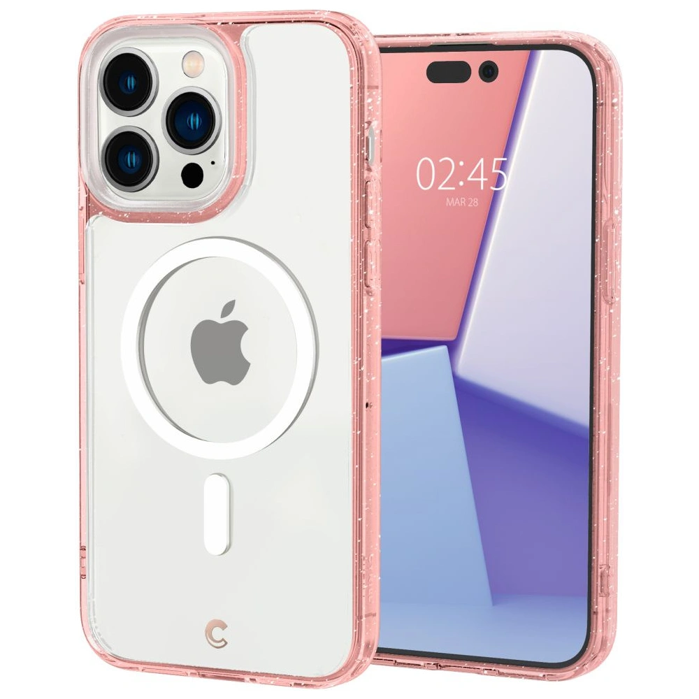 Hurtownia GSM - Etui Spigen Cyrill Shine Mag MagSafe Apple iPhone 14 Pro Glitter Rose - SPN2466 - {ean13} - Hurt