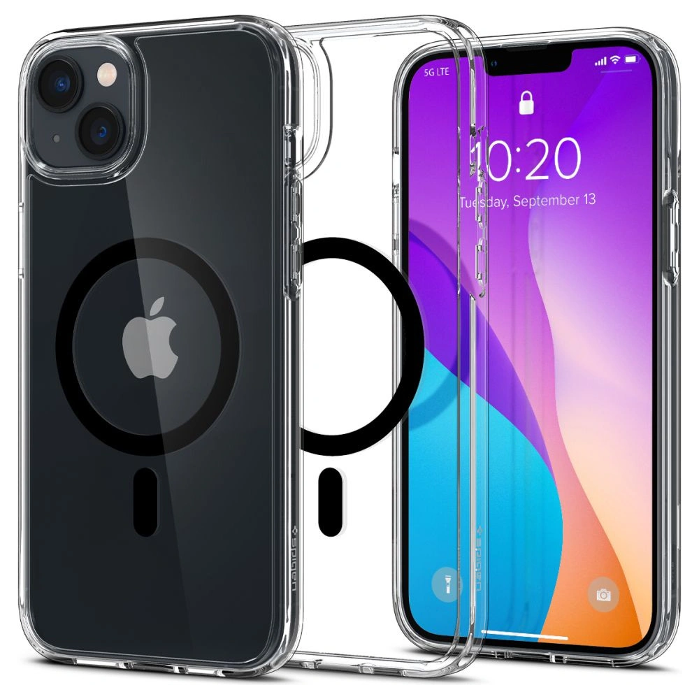 Hurtownia GSM - Case Spigen Ultra Hybrid Mag MagSafe Apple iPhone 14 Plus / 15 Plus Schwarz - SPN2468 - {ean13} - Hurt