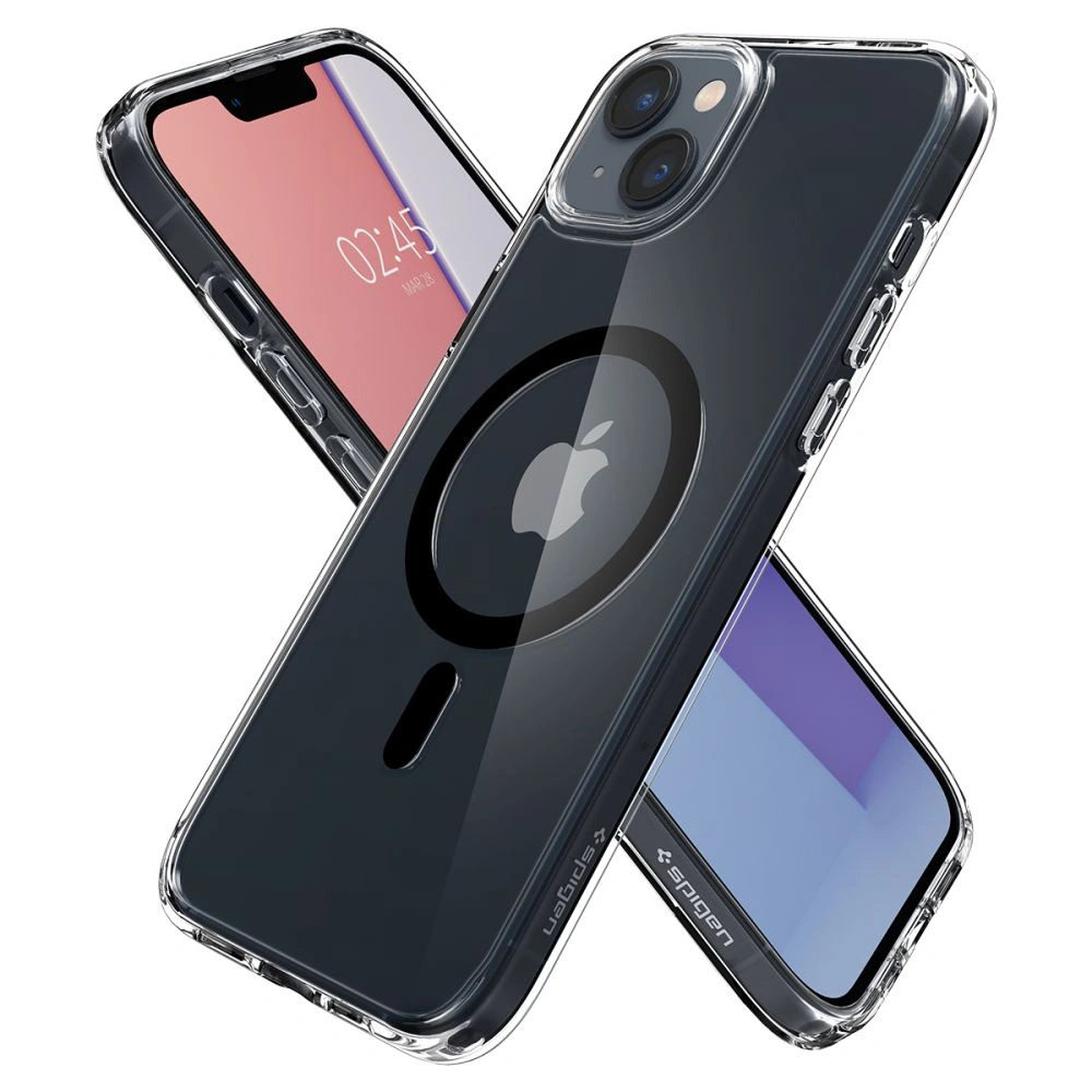 Hurtownia GSM - Case Spigen Ultra Hybrid Mag MagSafe Apple iPhone 14 Plus / 15 Plus Schwarz - SPN2468 - {ean13} - Hurt