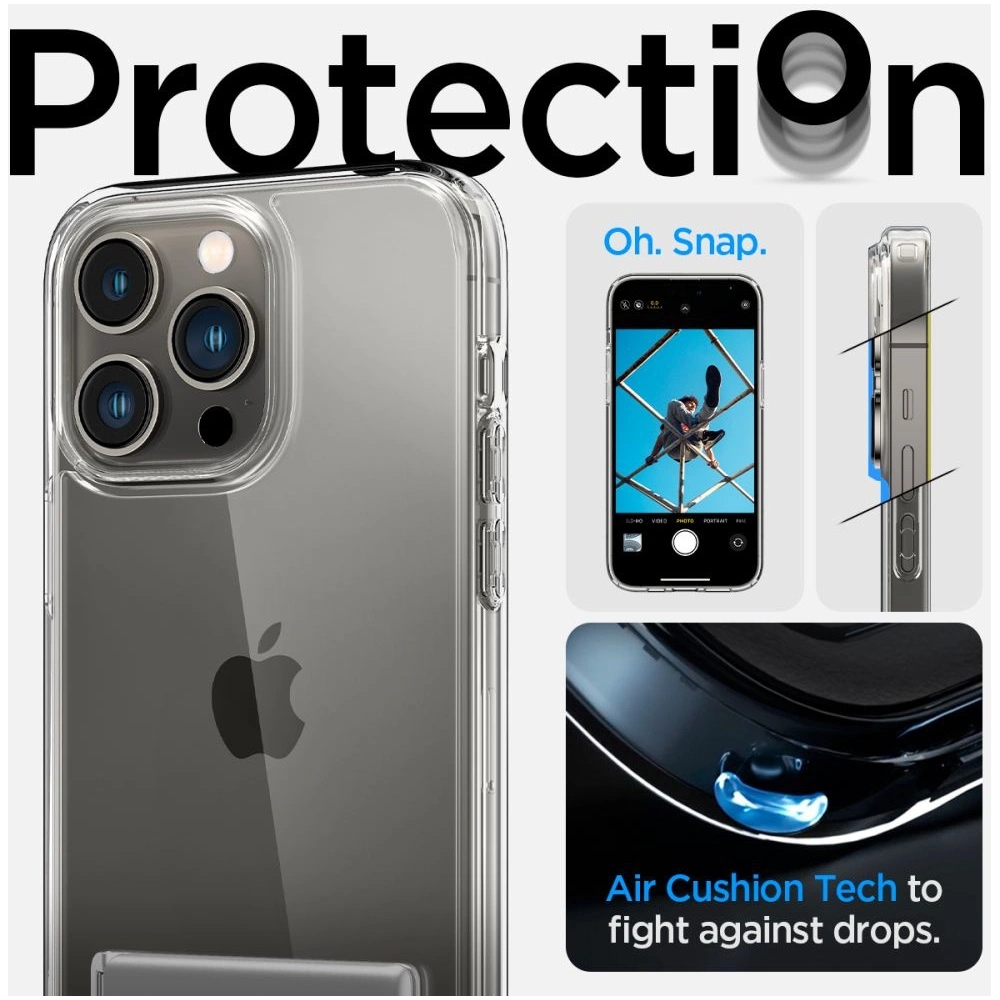 Wholesale Spigen Ultra Hybrid S Apple iPhone 14 Pro Max Crystal Clear - SPN2469 - {ean13} - Hurt
