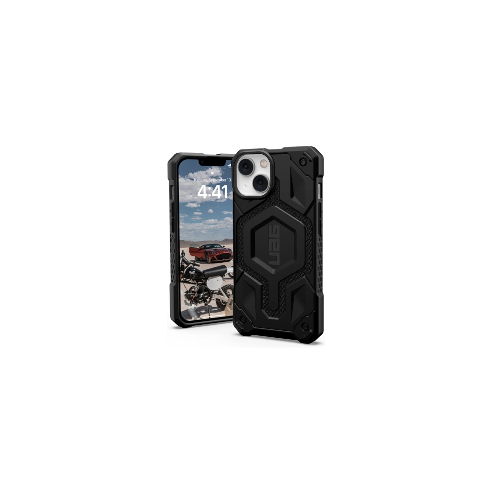 Hurtownia GSM - Etui UAG Urban Armor Gear Monarch MagSafe Apple iPhone 14 (kevlar - černá) - UAG982 - {ean13} - Hurt