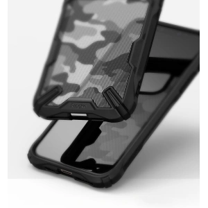 Etui Ringke Fusion-X Design Apple iPhone 11 Pro Camo (Moro) Negru
