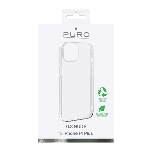 Etui PURO 0.3 Nude Apple iPhone 14 Plus / 15 Plus (przezroczysty)