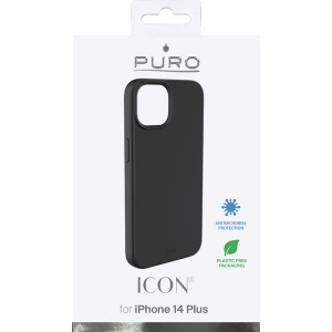 Hurtownia GSM - Case PURO ICON Cover für Apple iPhone 14 Plus / 15 Plus (schwarz) - PUR596 - {ean13} - Hurt