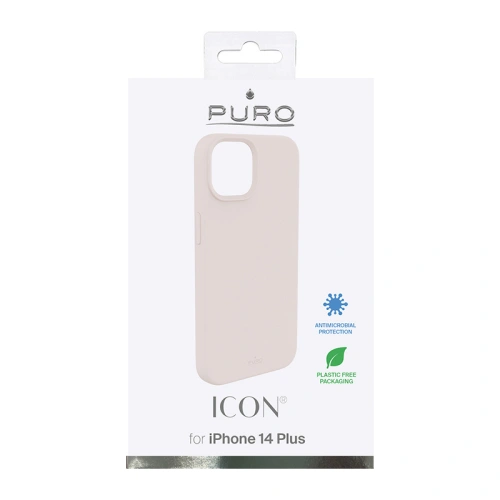 Etui PURO ICON Cover Apple iPhone 14 Plus / 15 Plus (piaskowy róż)