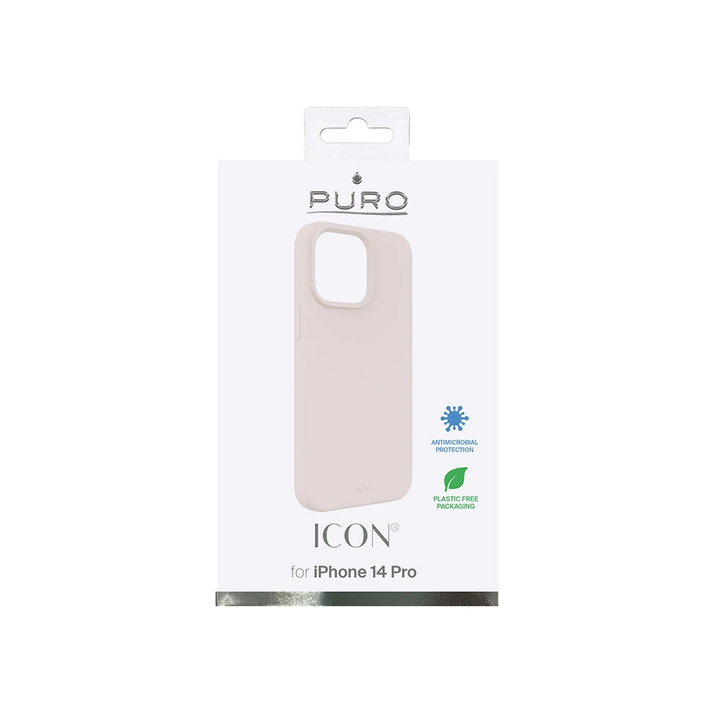 Hurtownia GSM - Etui PURO ICON Cover Apple iPhone 14 Pro (homokszínű rózsaszín) - PUR600 - {ean13} - Hurt
