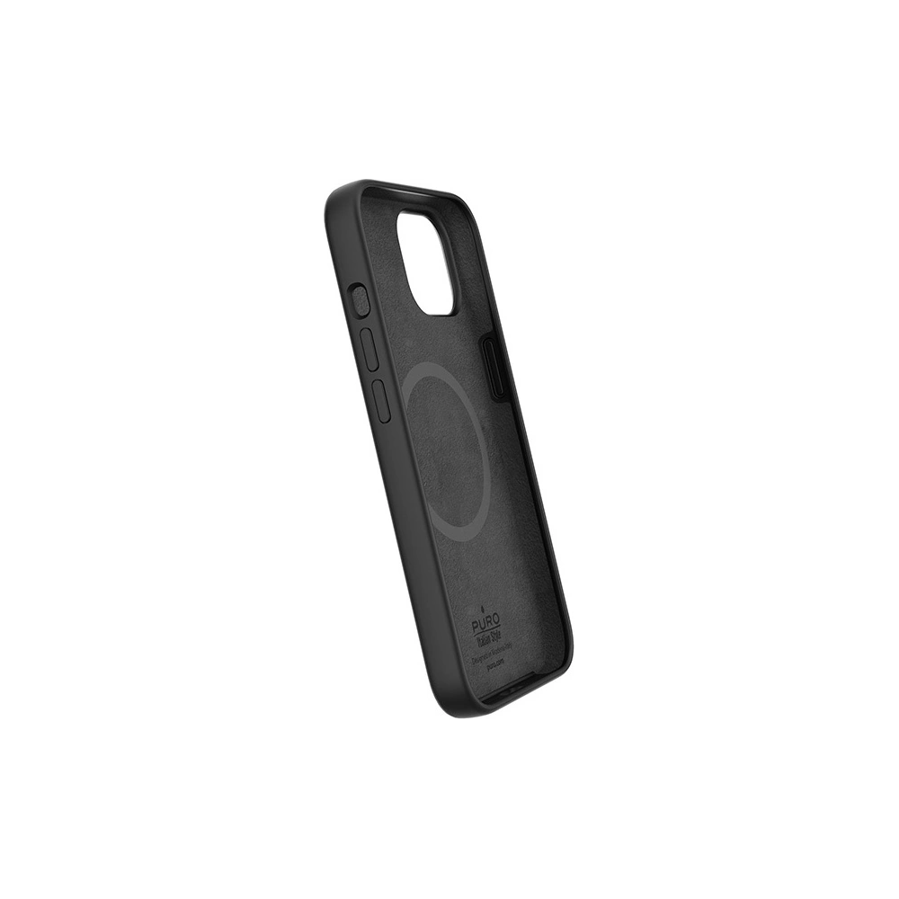 Hurtownia GSM - Etui PURO ICON MAG MagSafe Apple iPhone 14 Plus / 15 Plus (Fekete) - PUR606 - {ean13} - Hurt