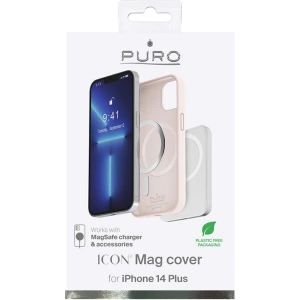 Hurtownia GSM - Case PURO ICON MAG MagSafe für Apple iPhone 14 Plus / 15 Plus (Dusty Pink) - PUR608 - {ean13} - Hurt