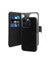 PURO Wallet Case abnehmbar 2-in-1 für Apple iPhone 14 Pro Max (schwarz)