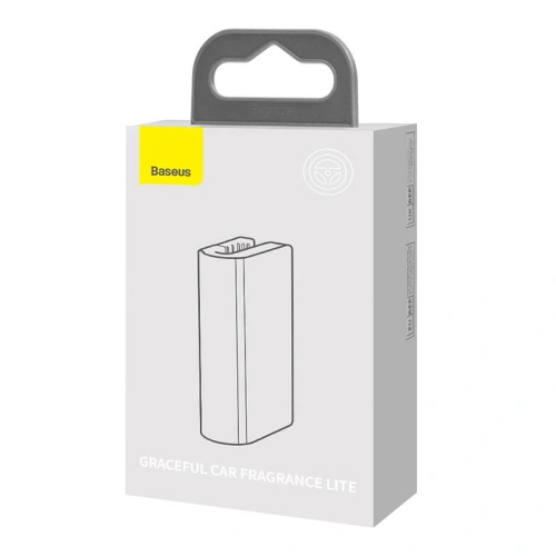 Zapach do samochodu / odświeżacz na kratkę nawiewu Baseus Graceful Lite (czarny)