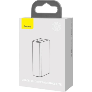 Wholesale Baseus Graceful Lite Car Fragrance Metal Car Air Freshener (silver) - BSU3521 - {ean13} - Hurt