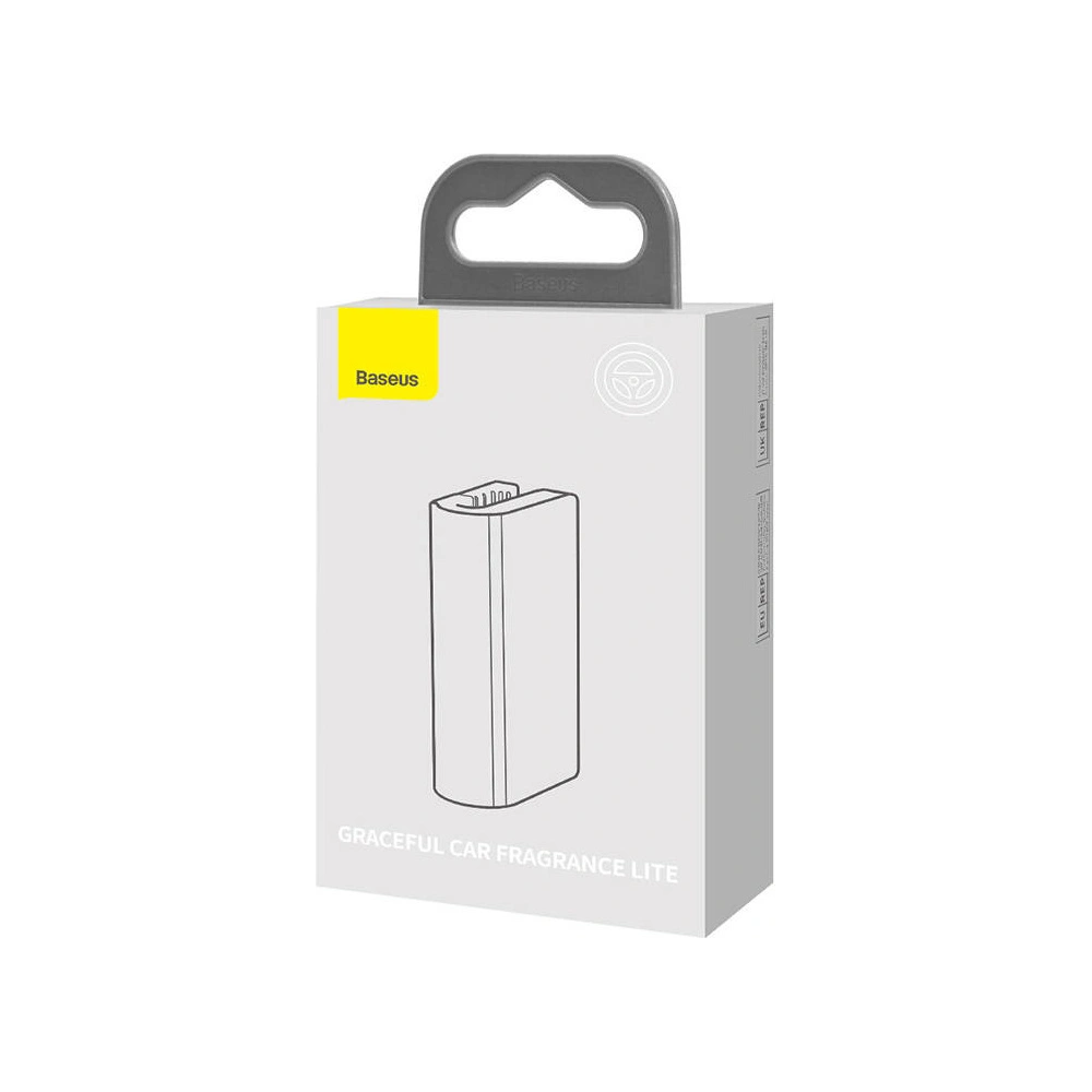 Hurtownia GSM - Duft für das Auto / Lufterfrischer für den Lüftungsschlitz Baseus Graceful Lite (silber) - BSU3521 - {ean13} - Hurt
