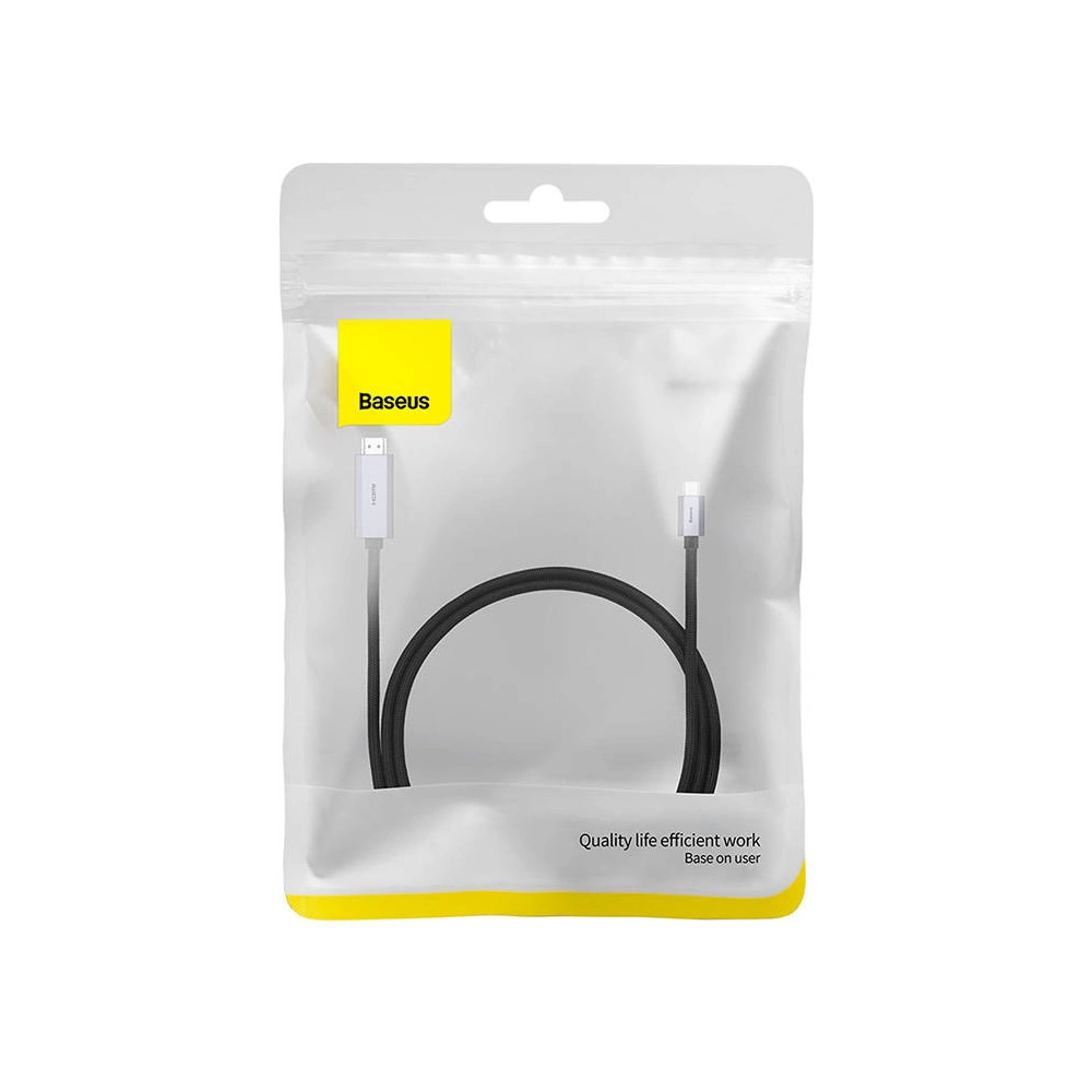 Hurtownia GSM - USB-C zu HDMI Kabel Baseus, 4K, 1m (schwarz) - BSU3528 - {ean13} - Hurt