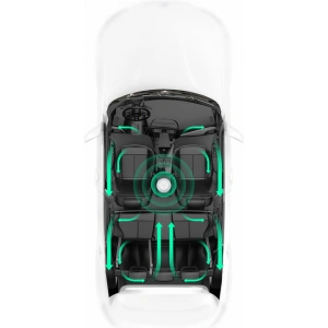 Wholesale Baseus car air freshener with humidifying function black - BSU3532 - {ean13} - Hurt