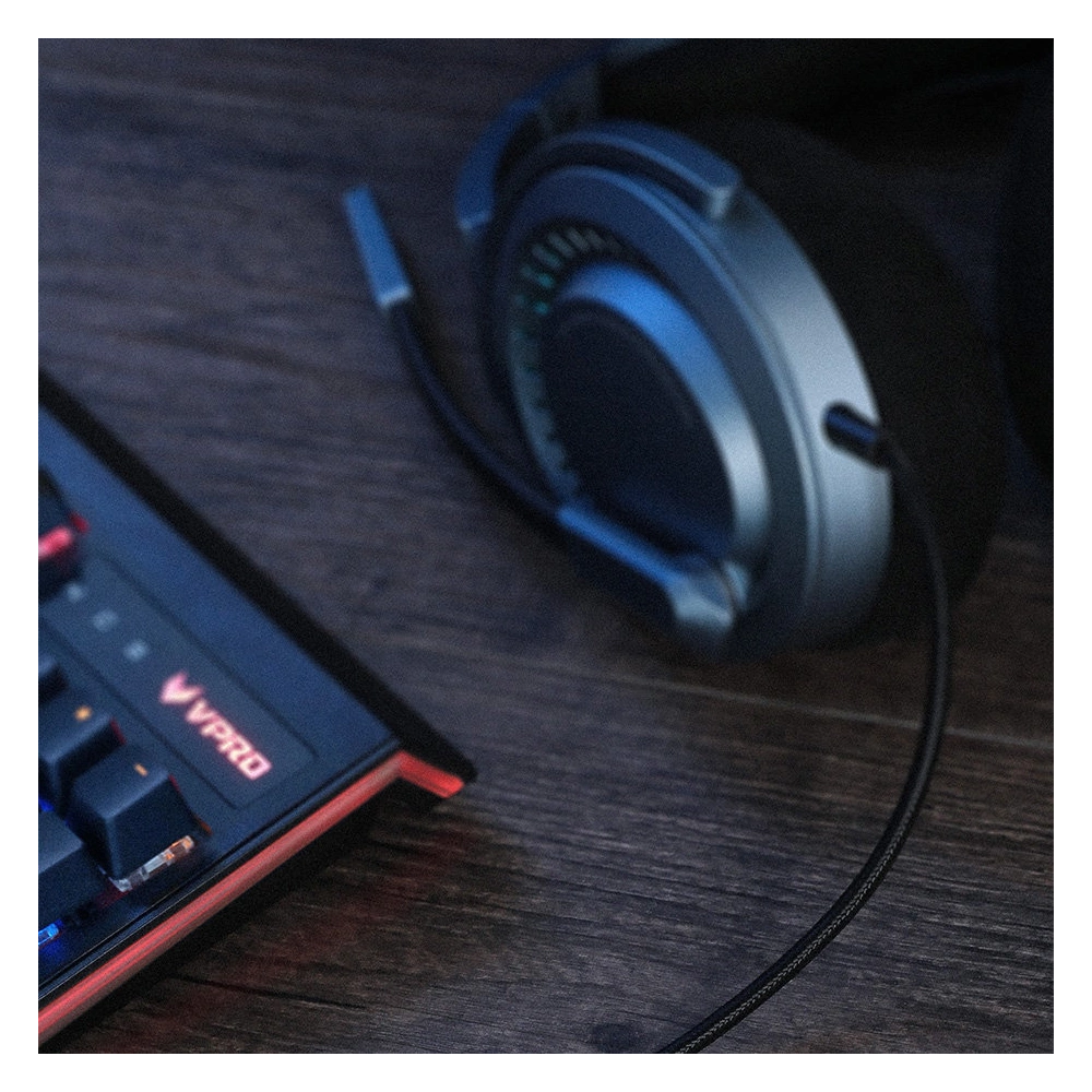 Hurtownia GSM - Baseus GAMO USB-Kopfhörer mit Mikrofon und Steuerung für Gamer grau - BSU3533GRY - {ean13} - Hurt
