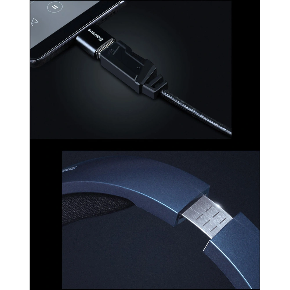 Hurtownia GSM - Baseus căști GAMO USB cu microfon și controler pentru jucători gri - BSU3533GRY - {ean13} - Hurt