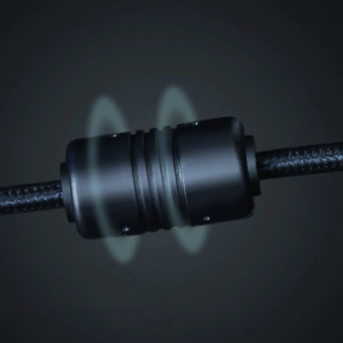 Baseus GAMO słuchawki USB z mikrofonem i pilotem dla graczy szary