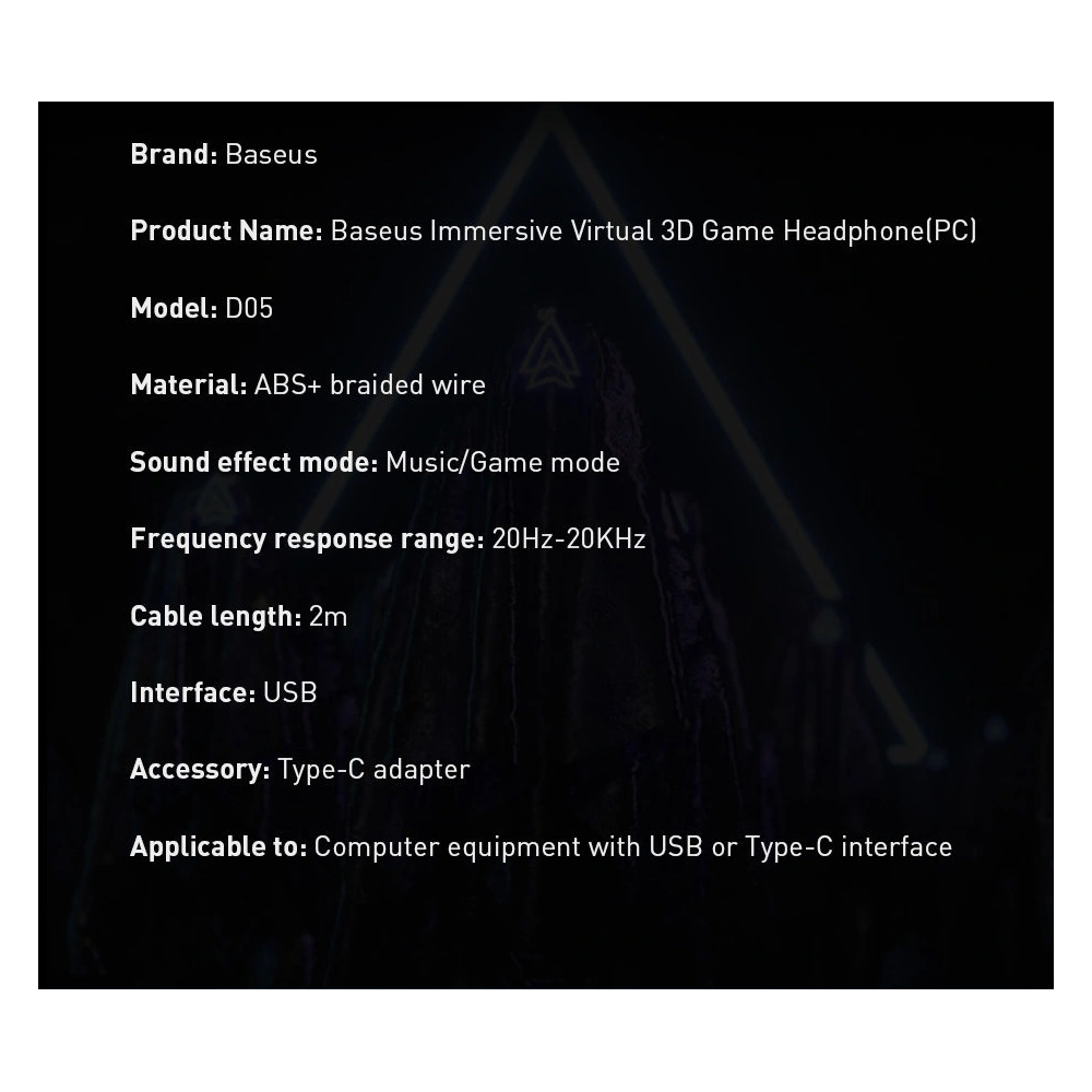 Hurtownia GSM - Baseus căști GAMO USB cu microfon și controler pentru jucători gri - BSU3533GRY - {ean13} - Hurt