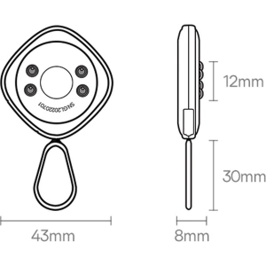 Hurtownia GSM - Baseus Heyo detector de camere ascunse negru - BSU3534 - {ean13} - Hurt