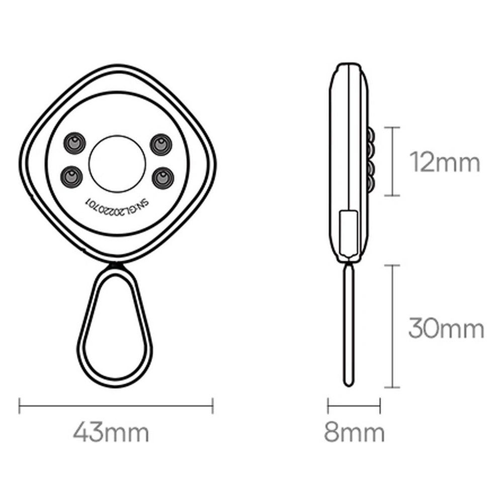 Hurtownia GSM - Baseus Heyo detector de camere ascunse negru - BSU3534 - {ean13} - Hurt
