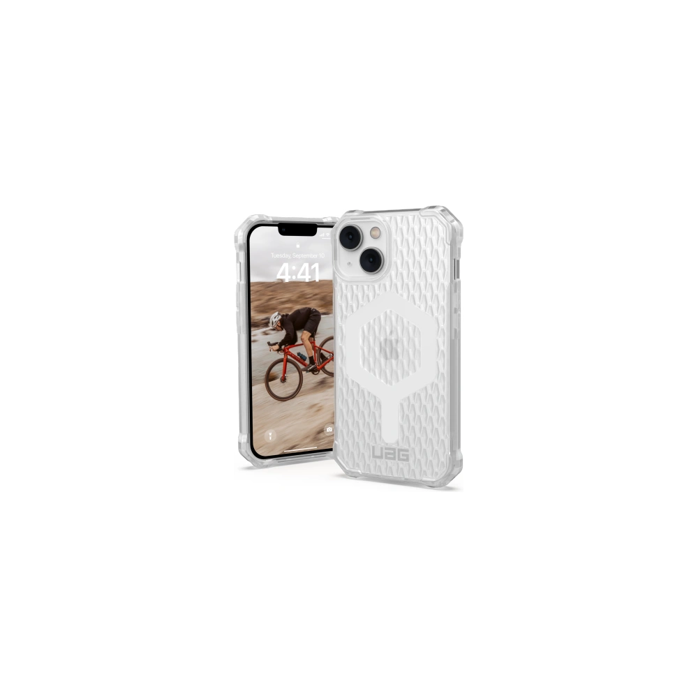 Wholesale UAG Urban Armor Gear Essential Armor MagSafe Apple iPhone 14 Plus / 15 Plus (frosted ice) - UAG1049 - {ean13} - Hurt