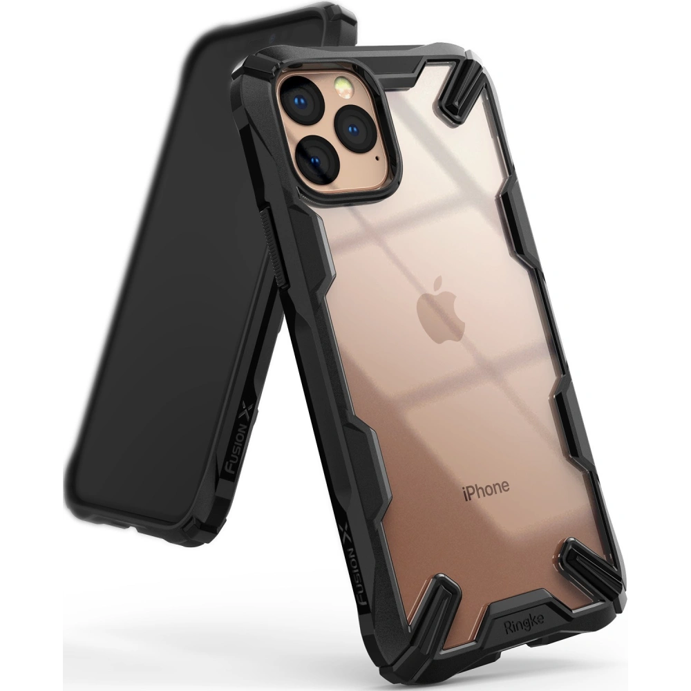 Hurtownia GSM - Case Ringke Fusion-X Apple iPhone 11 Pro Max Schwarz - RGK1000BLK - {ean13} - Hurt
