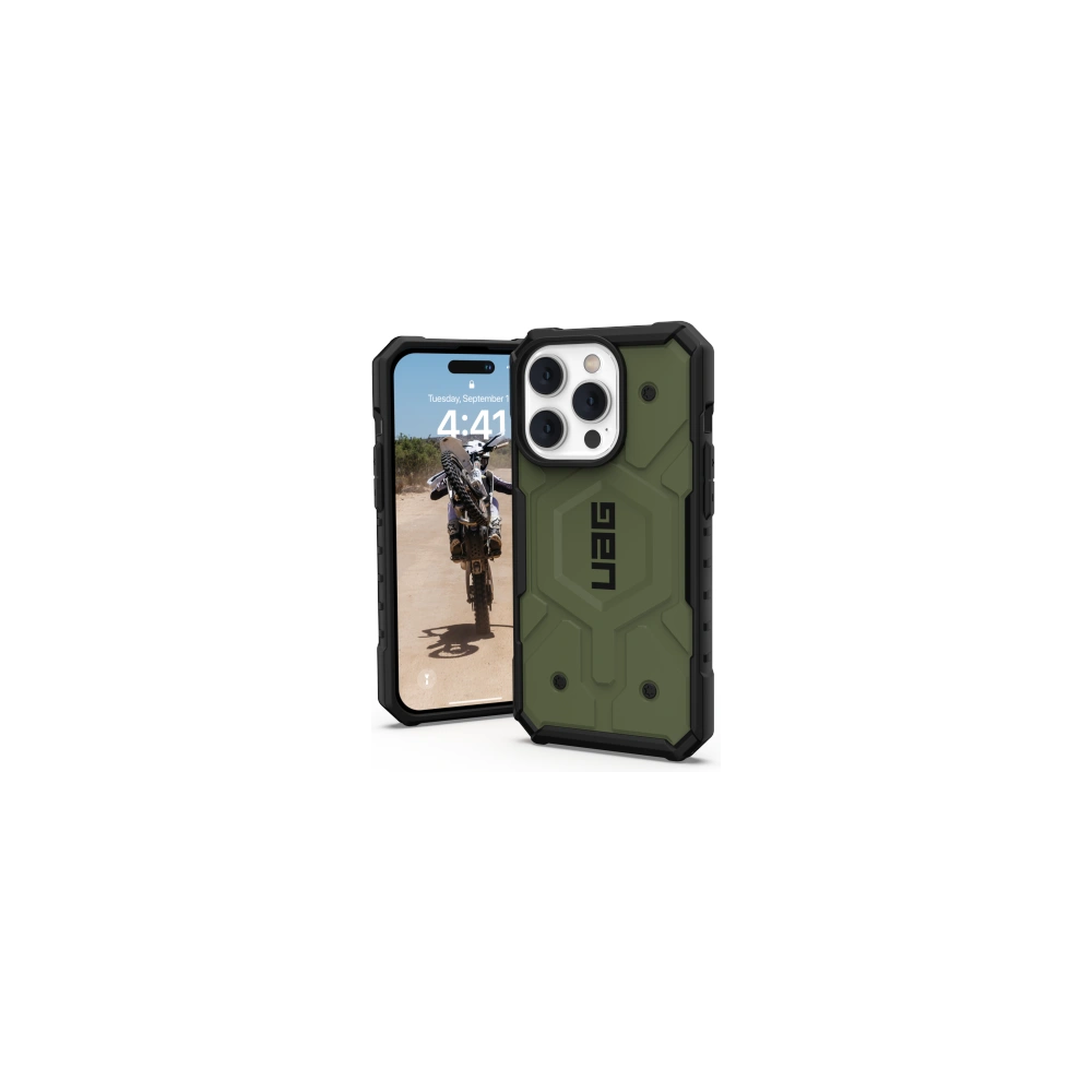 Wholesale UAG Urban Armor Gear Pathfinder MagSafe Apple iPhone 14 Pro Max (green) - UAG1102 - {ean13} - Hurt