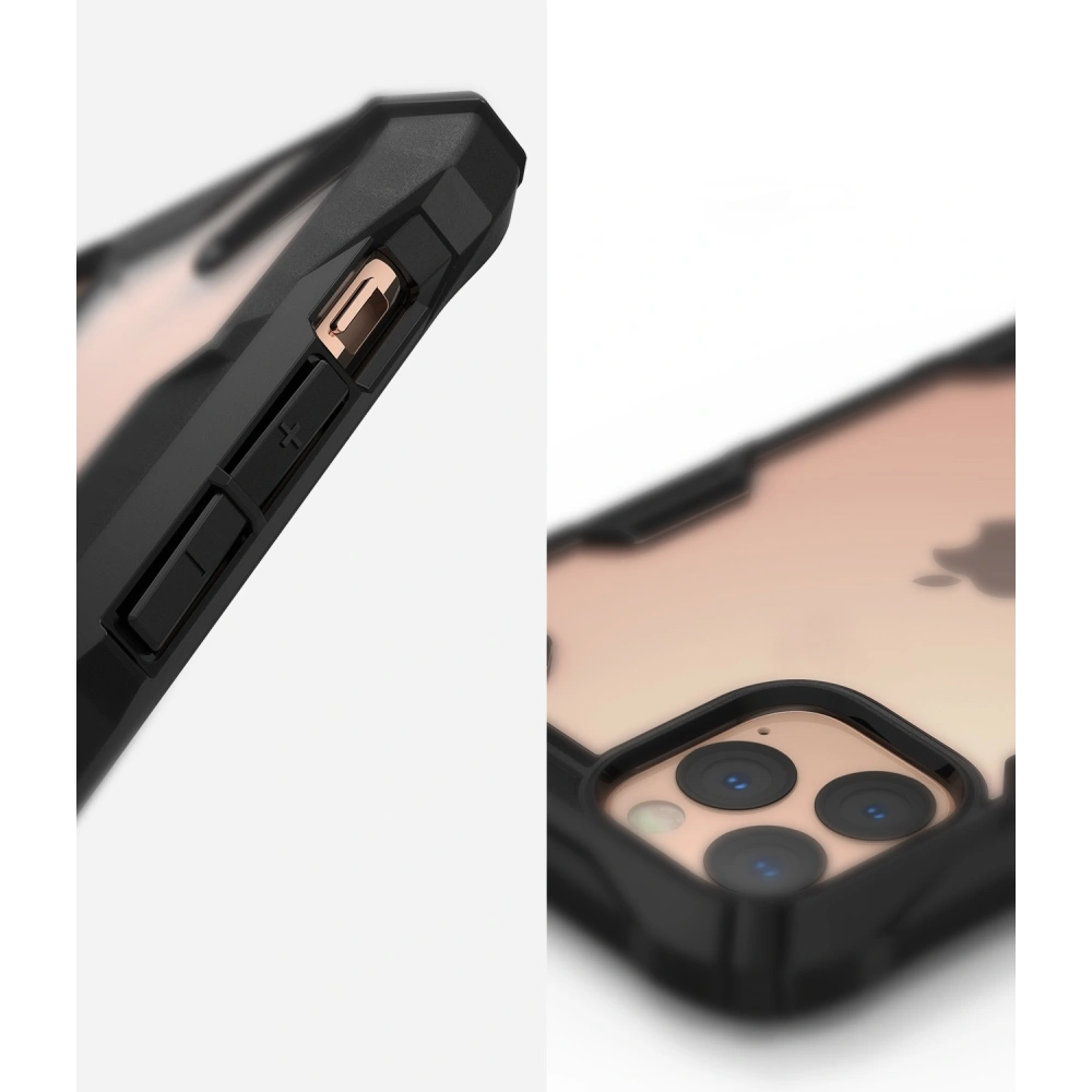 Hurtownia GSM - Case Ringke Fusion-X Apple iPhone 11 Pro Max Schwarz - RGK1000BLK - {ean13} - Hurt