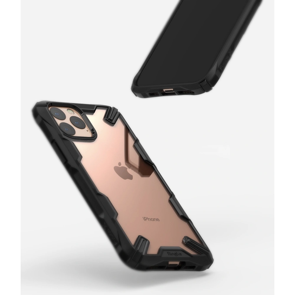 Hurtownia GSM - Etui Ringke Fusion-X Apple iPhone 11 Pro Max černé - RGK1000BLK - {ean13} - Hurt